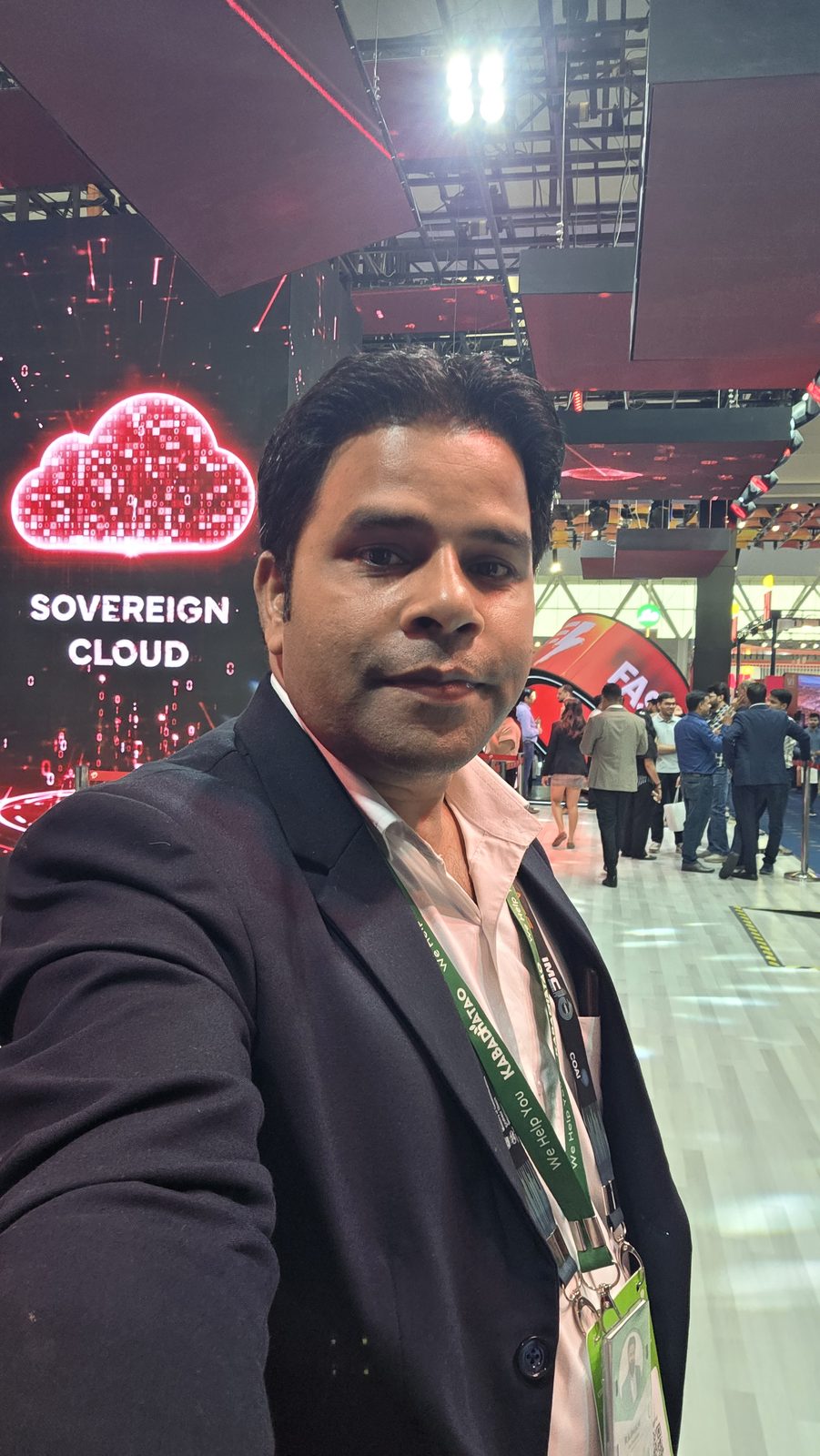Another portrait from the day 3 walk through the venue.
